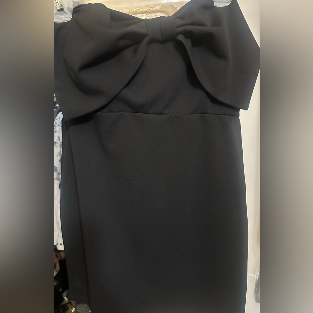 Windsor Strapless Black Dress
